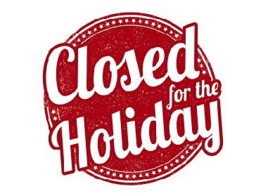 Closed For Holiday